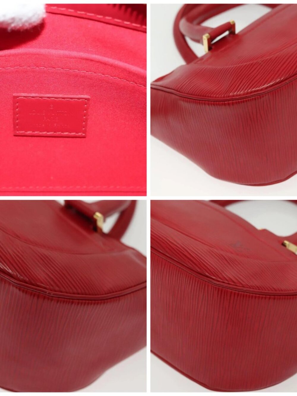LOUIS VUITTON Epi Danura PM Hand Bag 2way Red M5891E LV - Picture 13 of 16